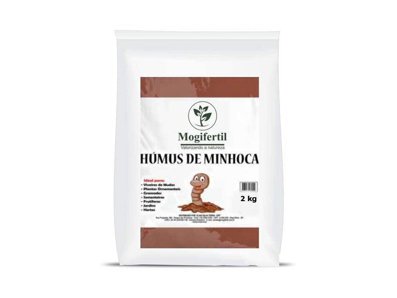 Húmus de Minhoca (Mogi Fértil) - 2 kg