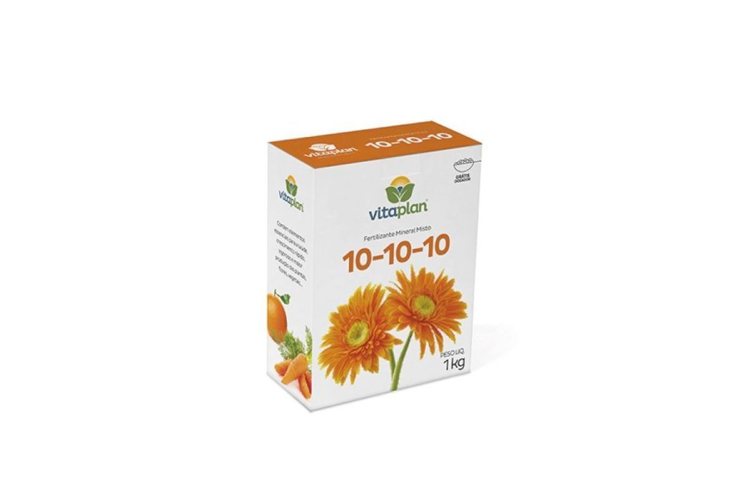 Fertilizante NPK 10-10-10 (caixa) - 1 kg
